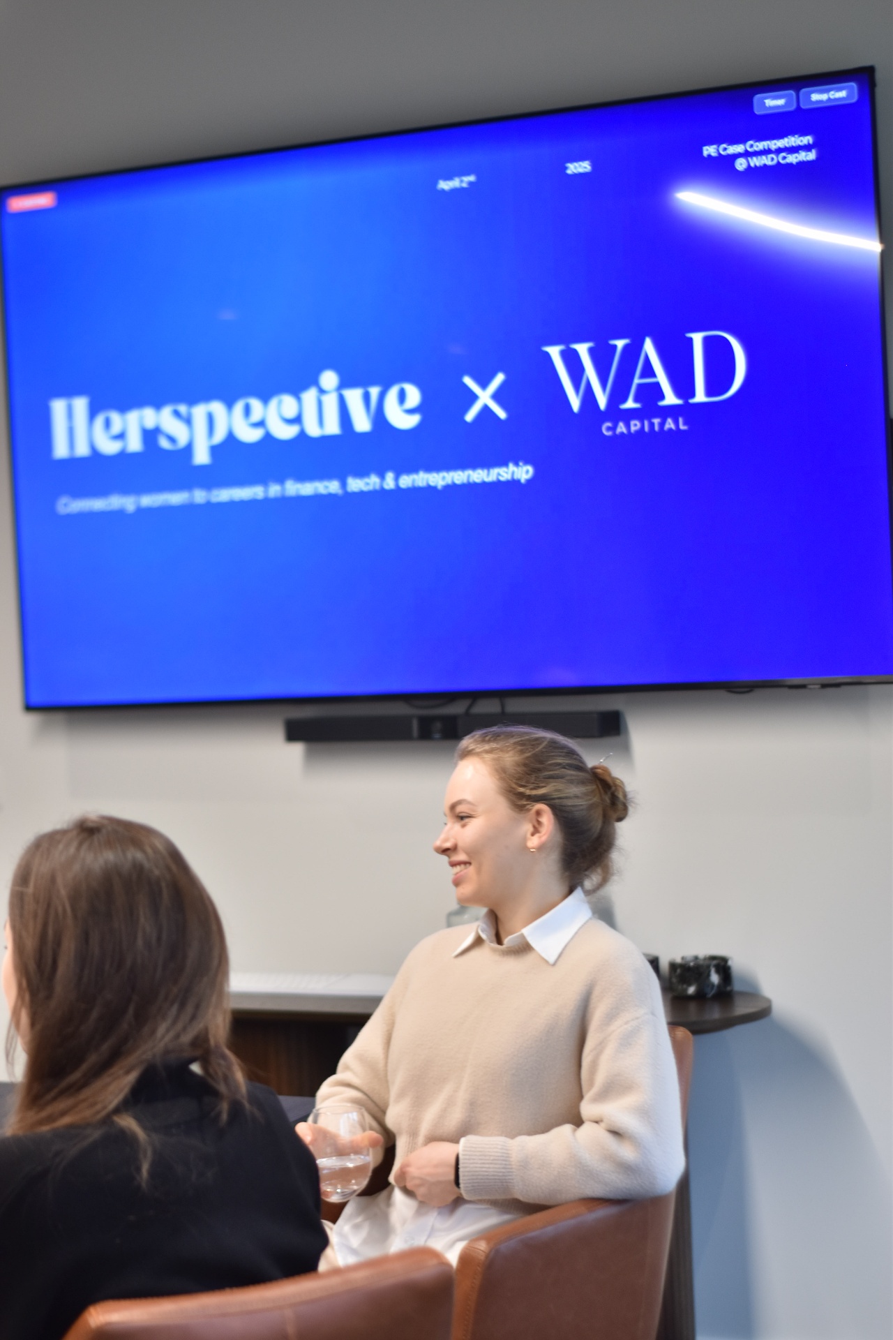Herspective x WAD Capital PE Case Competition event